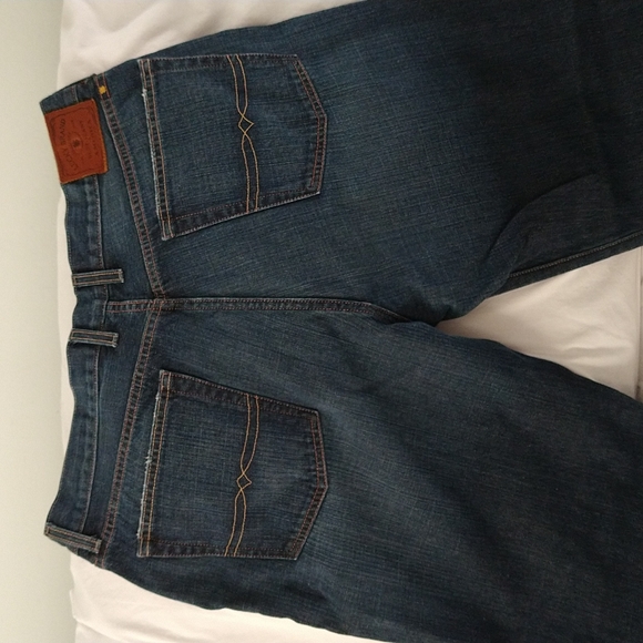 Lucky Brand Jeans 165 Straight Men's Size 38x32 - Very Nice Jeans - Picture 4 of 15
